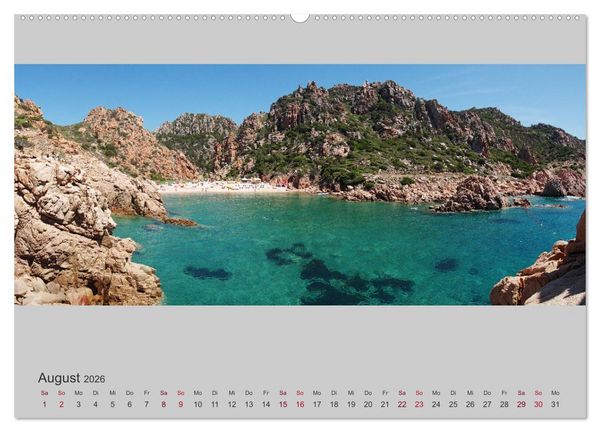 Produktbild: Sardinien &ndash; Die Nordk&uuml;ste (hochwertiger Premium Wandkalender 2026 DIN A2 quer), Kunstdruck in Hochglanz