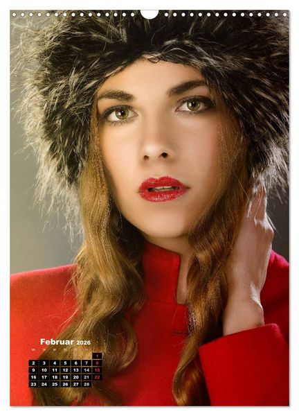 Produktbild: Extrem Make-Up Portraits (Wandkalender 2026 DIN A3 hoch), CALVENDO Monatskalender