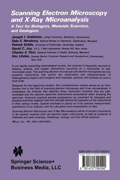 Produktbild: Advanced Scanning Electron Microscopy and X-Ray Microanalysis