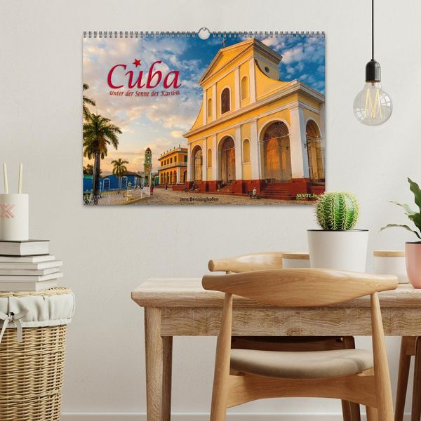 Produktbild: Cuba - Unter der Sonne der Karibik (Wandkalender 2026 DIN A3 quer), CALVENDO Monatskalender