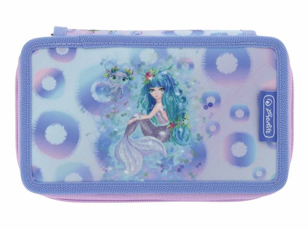 Produktbild: Herlitz Doppeletui 23 teilig Mystic Mermaid