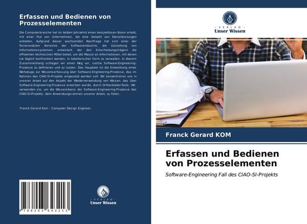 Erfassen und Bedienen von Prozesselementen, Taschenbuch von Franck Gerard Kom, Verlag Unser Wissen, 978-620-3-64321-3