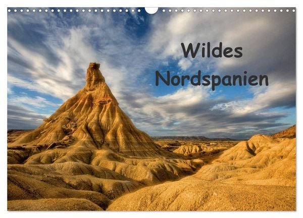 Wildes Nordspanien (Wandkalender 2026 DIN A3 quer), CALVENDO Monatskalender