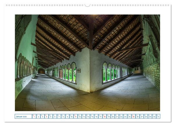 Produktbild: Schaffhausen - n&ouml;rdlichste Stadt der Schweiz (hochwertiger Premium Wandkalender 2026 DIN A2 quer), Kunstdruck in Hochglanz