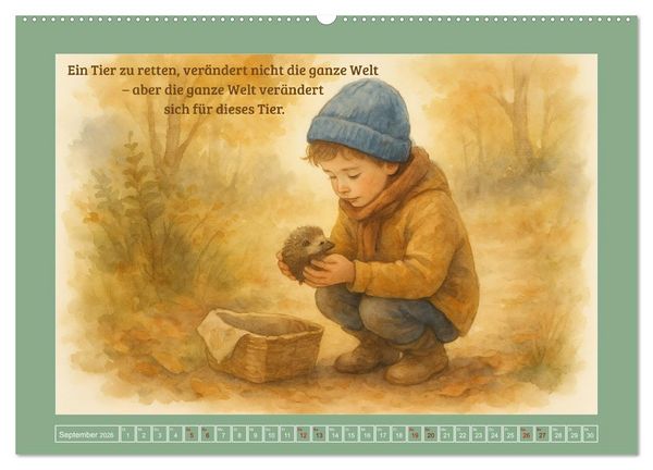 Produktbild: Wenn wir f&uuml;hlen (hochwertiger Premium Wandkalender 2026 DIN A2 quer), Kunstdruck in Hochglanz