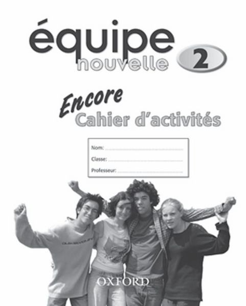 Produktbild: &Eacute;quipe nouvelle: 2: Encore Workbook