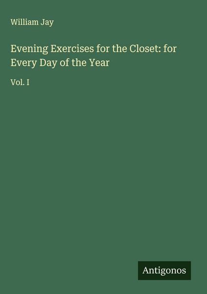 Produktbild: Evening Exercises for the Closet: for Every Day of the Year