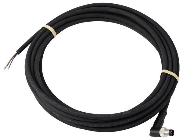 Produktbild: TRU COMPONENTS TC-13751868 Anschlussleitung M8 x 1 Stecker, gewinkelt 10 m Polzahl Sensoren: 4 1 St.