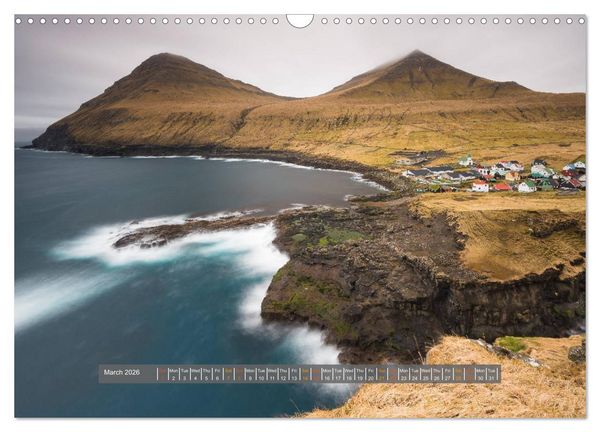 Produktbild: Spectacular beauty - Faroe Islands (Wall Calendar 2026 DIN A3 landscape), CALVENDO 12 Month Wall Calendar