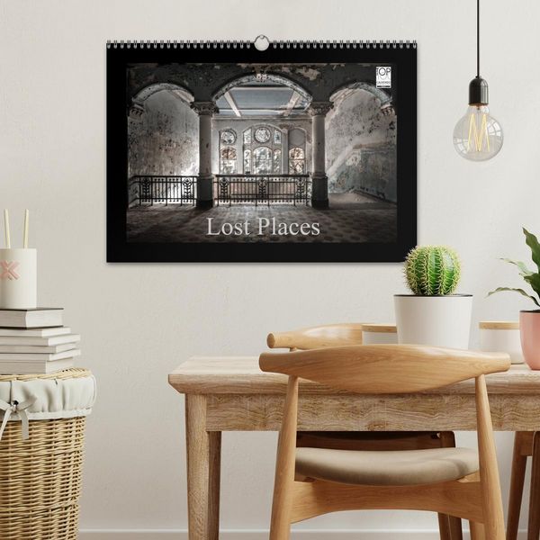Produktbild: Lost Places - vergessene orte vergessener glanz (Wandkalender 2026 DIN A3 quer), CALVENDO Monatskalender