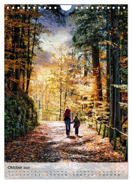 Produktbild: Wandern - meine Leidenschaft (Wandkalender 2026 DIN A4 hoch), CALVENDO Monatskalender