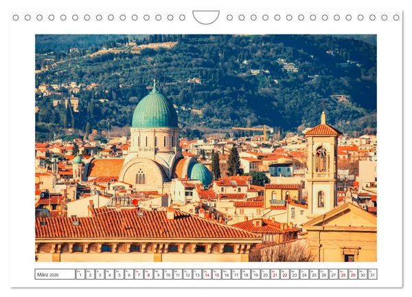 Produktbild: Florenz - Reiseziel in der Toskana (Wandkalender 2026 DIN A4 quer), CALVENDO Monatskalender