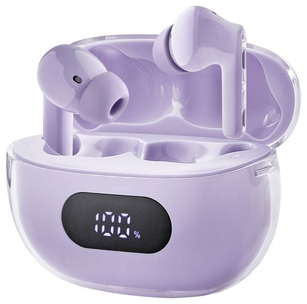 Produktbild: Intenso Buds Plus T313AE lila In Ear Headset Bluetooth&reg; Stereo Lila Noise Cancelling Handy