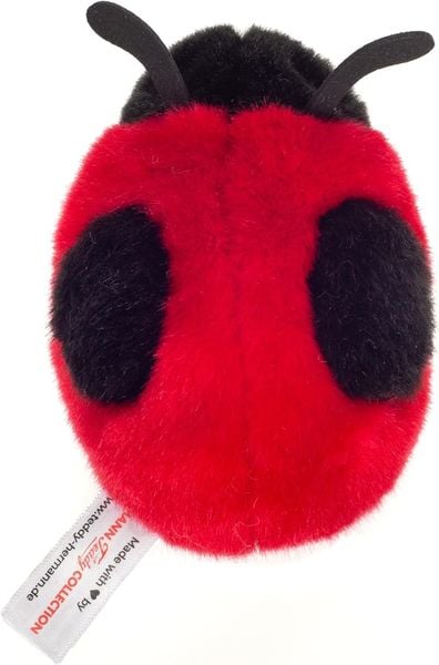 Produktbild: Teddy Hermann 926627 - Marienk&auml;fer, Pl&uuml;schtier, 11 cm