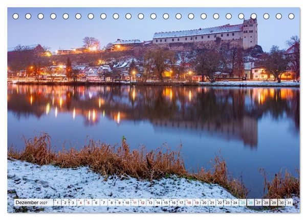 Produktbild: Willkommen im Saalekreis (Tischkalender 2027 DIN A5 quer), CALVENDO Monatskalender