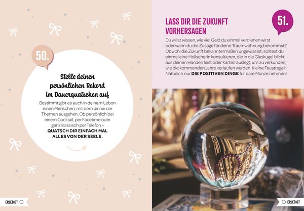 Produktbild: 100 Dinge, die FRAU einmal im Leben getan haben sollte
