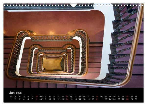Produktbild: Faszination Treppen (Wandkalender 2026 DIN A3 quer), CALVENDO Monatskalender