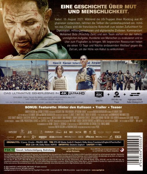 Produktbild: Operation: Kabul (UHD-Blu-ray)