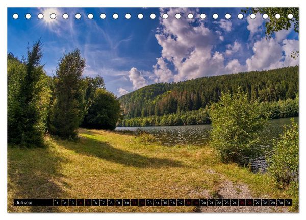 Produktbild: Im Th&uuml;ringer Wald (Tischkalender 2026 DIN A5 quer), CALVENDO Monatskalender