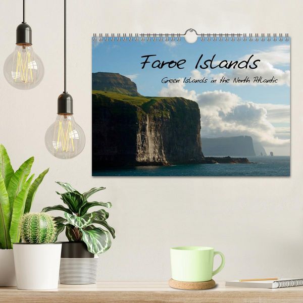 Produktbild: Faroe Islands / UK-Version (Wall Calendar 2026 DIN A4 landscape), CALVENDO 12 Month Wall Calendar