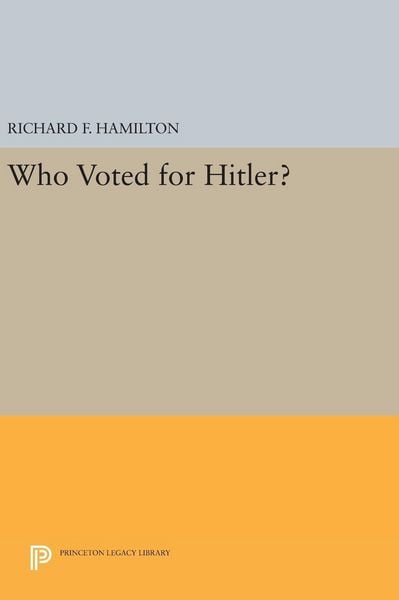 Produktbild: Who Voted for Hitler?
