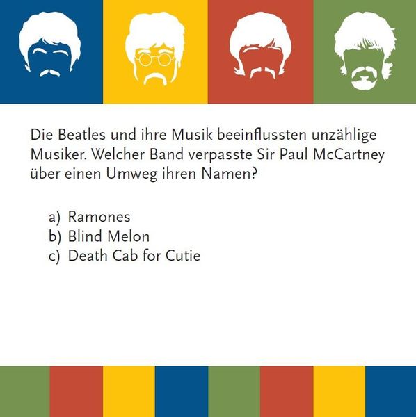 Produktbild: Das Beatles-Quiz (Neuauflage)