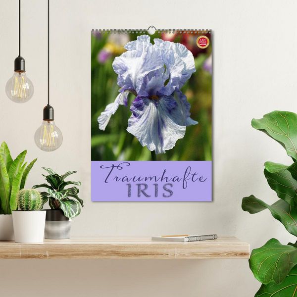 Produktbild: Traumhafte Iris (Wandkalender 2026 DIN A3 hoch), CALVENDO Monatskalender