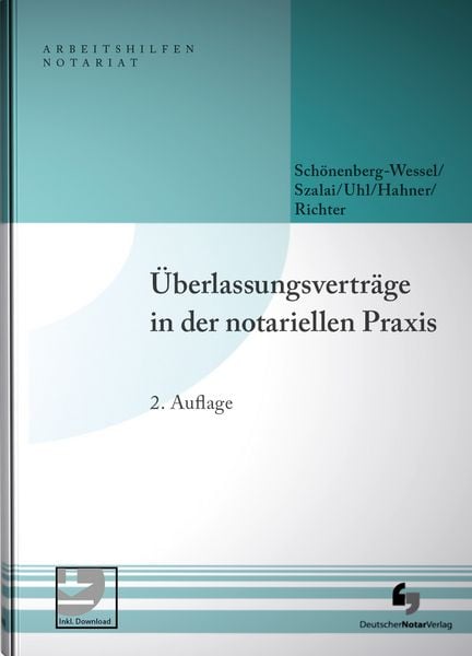Produktbild: &Uuml;berlassungsvertr&auml;ge in der notariellen Praxis