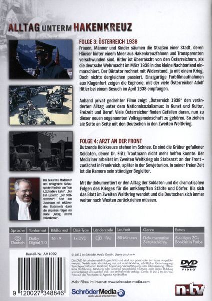 Produktbild: Alltag unterm Hakenkreuz Folge 3+4