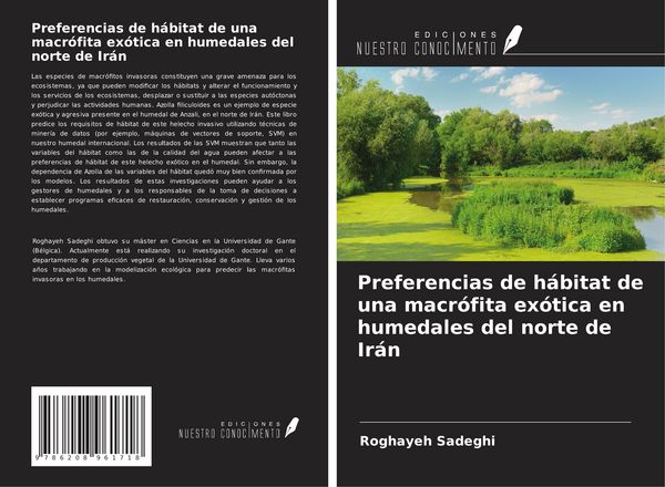 Produktbild: Preferencias de h&aacute;bitat de una macr&oacute;fita ex&oacute;tica en humedales del norte de Ir&aacute;n