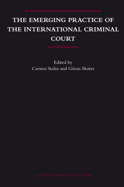 Produktbild: The Emerging Practice of the International Criminal Court