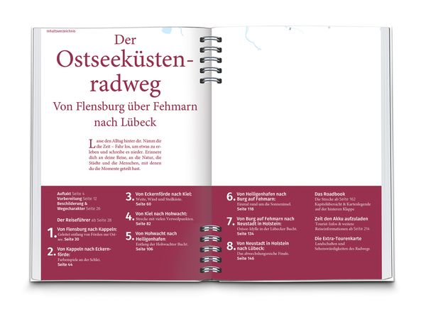 Produktbild: KOMPASS Radreisef&uuml;hrer Ostseek&uuml;stenradweg Schleswig Holstein