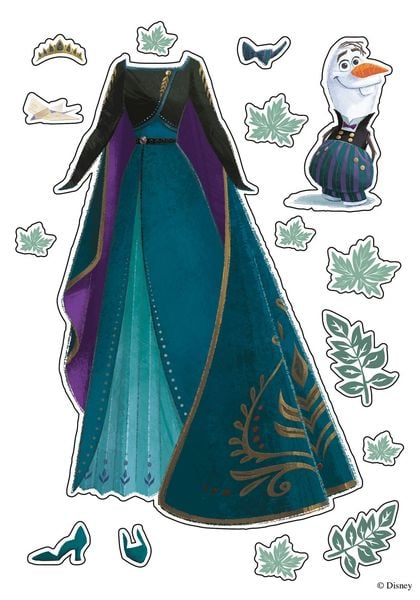Produktbild: Disney Die Eisk&ouml;nigin 2: Mein gro&szlig;er Styling-Spa&szlig;: Stickern, Malen, Stylen
