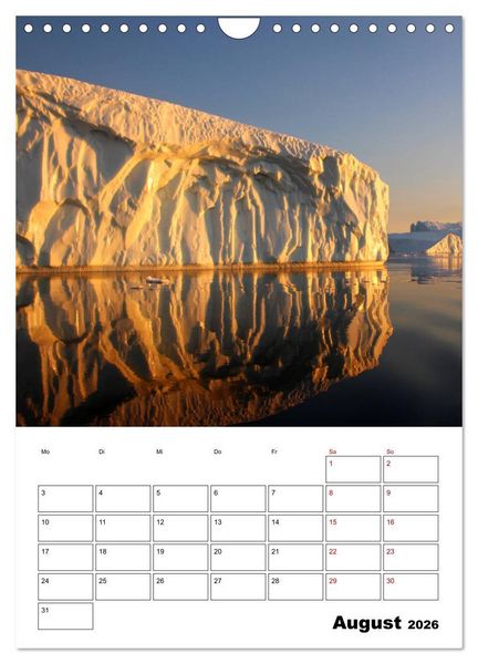 Produktbild: Die Eisberge von Ilulissat (Wandkalender 2026 DIN A4 hoch), CALVENDO Monatskalender