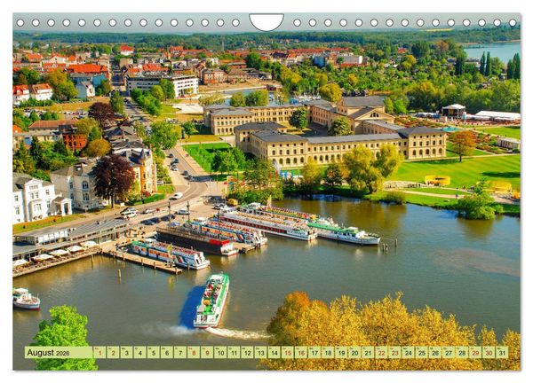 Produktbild: Schwerin - Welterbe (Wandkalender 2026 DIN A4 quer), CALVENDO Monatskalender