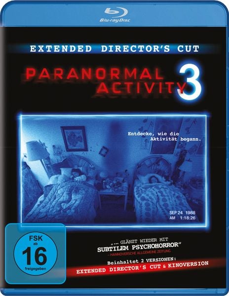 Paranormal Activity 3 - Extended Director's Cut