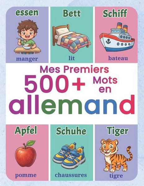 Produktbild: Mes premiers 500+ mots en allemand