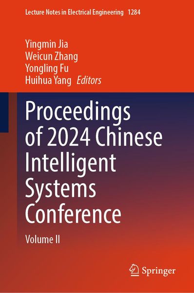 Produktbild: Proceedings of 2024 Chinese Intelligent Systems Conference