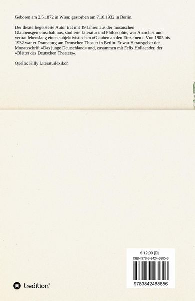 Produktbild: Der Schauspieler