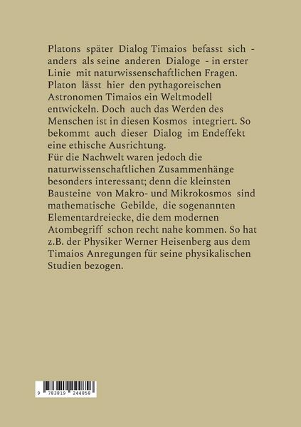 Produktbild: Kosmos und Mensch