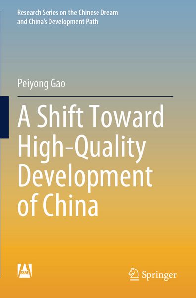 Produktbild: A Shift Toward High-Quality Development of China