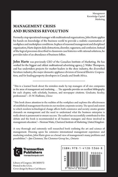 Produktbild: Management Crisis and Business Revolution