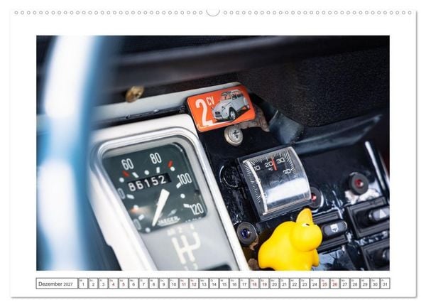 Produktbild: 2CV Pauline (hochwertiger Premium Wandkalender 2027 DIN A2 quer), Kunstdruck in Hochglanz