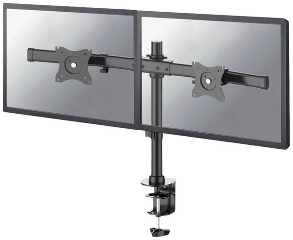 Produktbild: Neomounts Monitor-Tischhalterung FPMA-DCB100DBLACK 2 Display(s) 25,4 cm (10") - 68,6 cm (27") Schwarz Schwenkbar, Rotierbar, Neigbar
