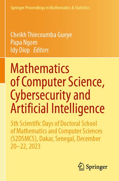 Produktbild: Mathematics of Computer Science, Cybersecurity and Artificial Intelligence