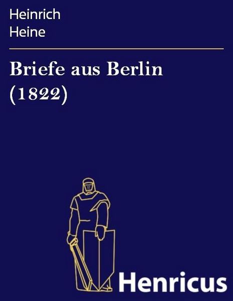 Produktbild: Briefe aus Berlin (1822)