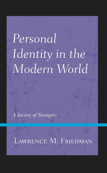 Produktbild: Personal Identity in the Modern World