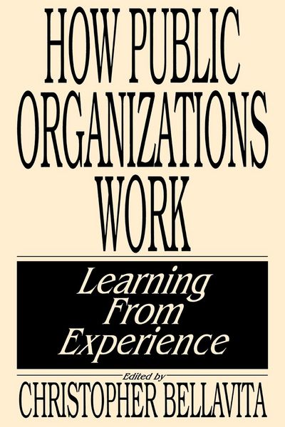 Produktbild: How Public Organizations Work