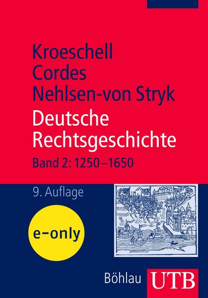 Produktbild: Deutsche Rechtsgeschichte, Bd. 2