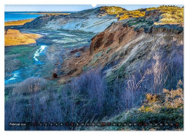 Produktbild: Sylt - Farbige Momente (hochwertiger Premium Wandkalender 2026 DIN A2 quer), Kunstdruck in Hochglanz